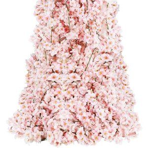Artificial Cherry Blossom Garland Cherry Blossom Hanging Vine Silk